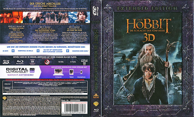 Der Hobbit - Die Schlacht der fünf Heere - Extended Ed. 3D